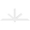 Ekena Millwork Kennewick Architectural Grade PVC Gable Bracket, 72"W x 30"H x 4"D x 4"F, 10/12 Pitch GBP072X30X0404KEN00 - alternate 5